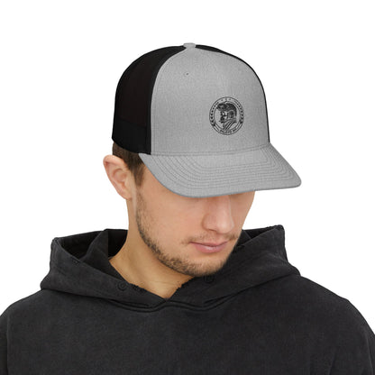 GhostPilot Gorra Trucker Snapback con Bordado
