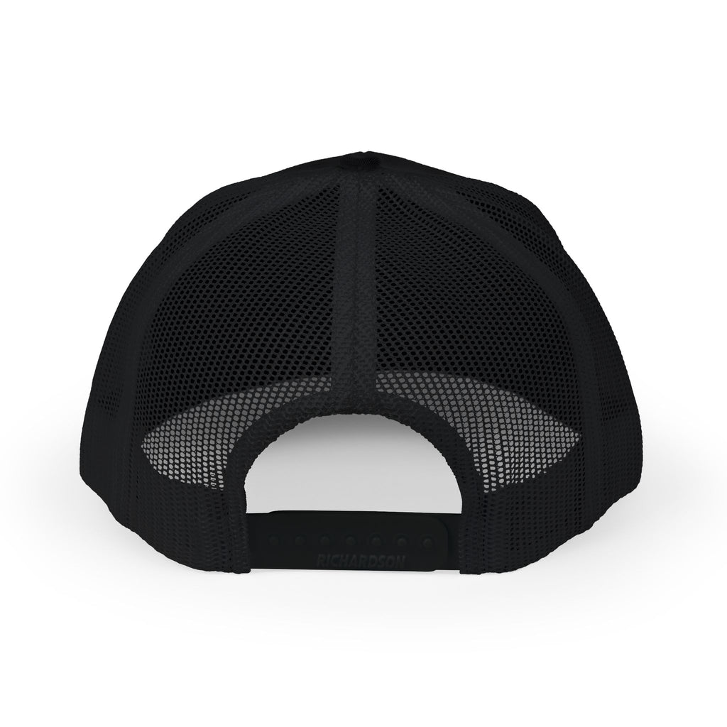 Gorra Trucker GhostPilot con Bordado – Negro | PILOTO M1