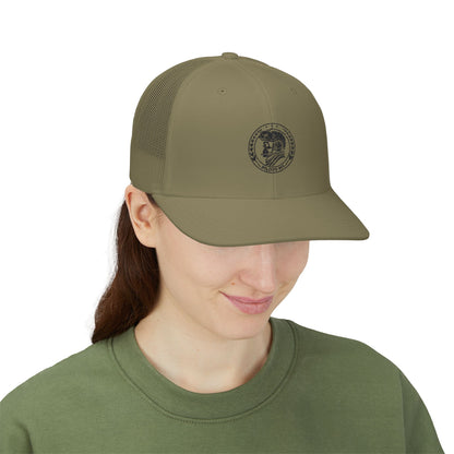 GhostPilot Gorra Trucker Snapback con Bordado