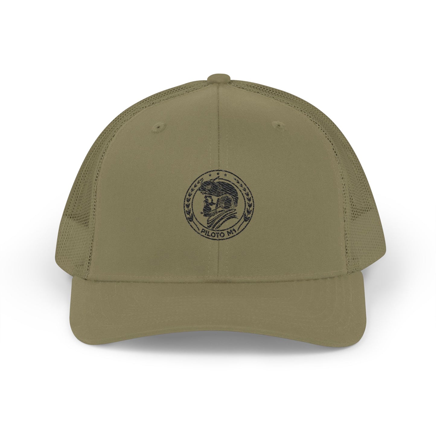 GhostPilot Gorra Trucker Snapback con Bordado