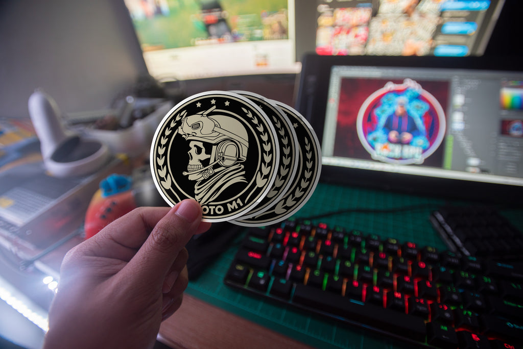 Sticker Premium Piloto M1