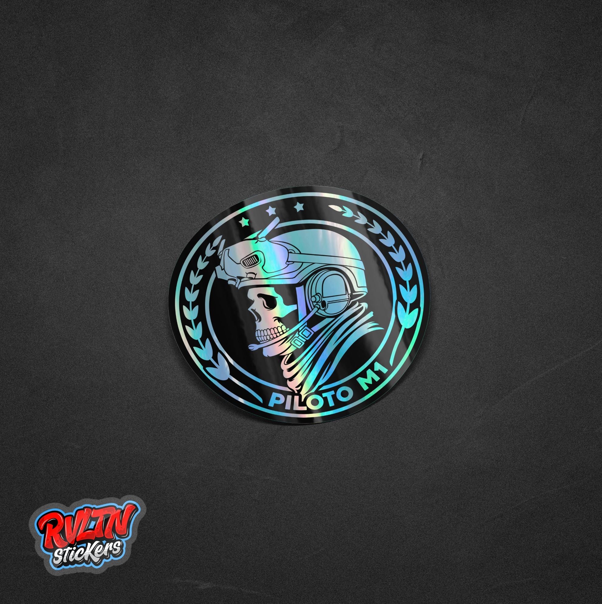 Sticker Premium Piloto M1